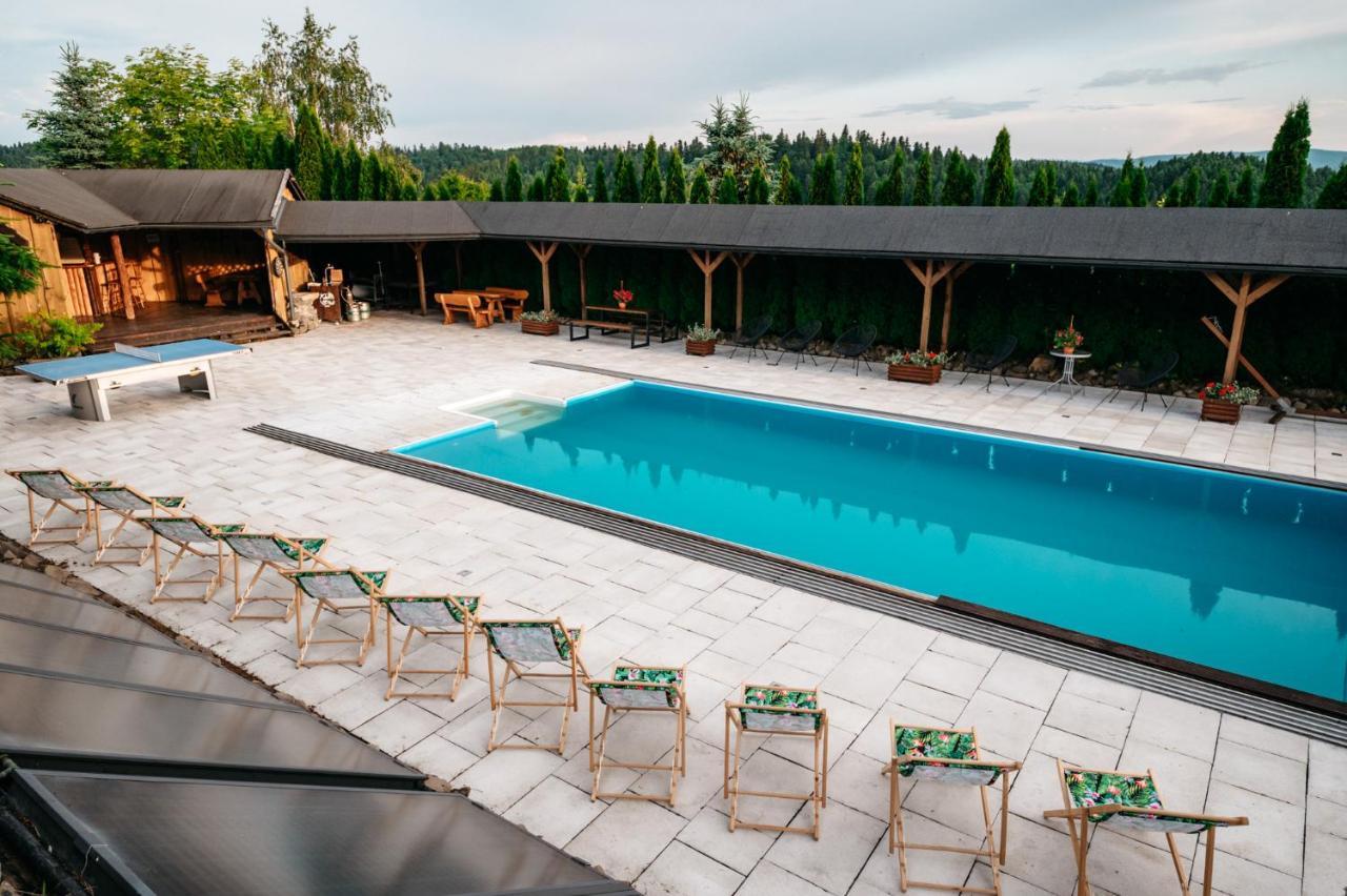 Bieszczadzka Bania Villa Lesko Exterior foto