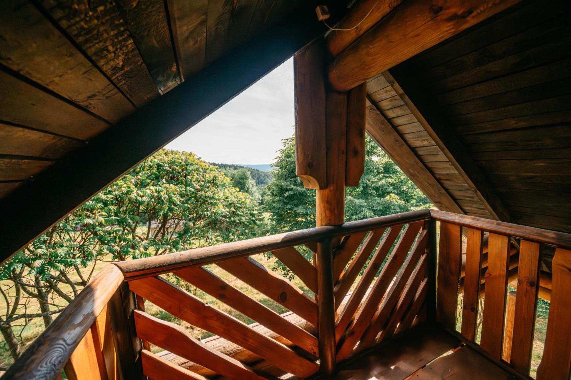 Bieszczadzka Bania Villa Lesko Exterior foto